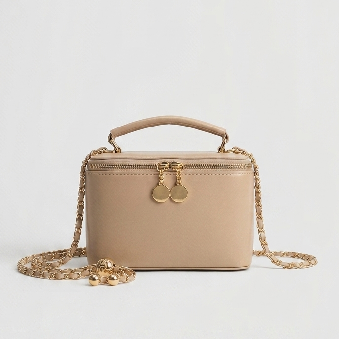 Sellè Box Bag - beige